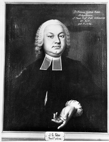 0 Johann Gottlieb Faber 1730